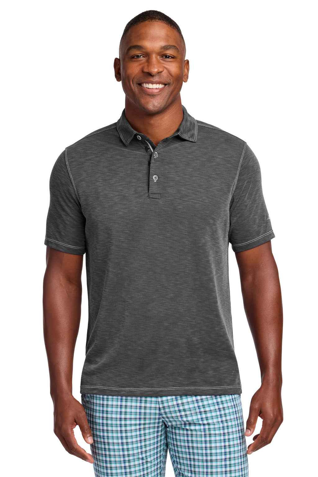 LIMITED EDITION Tommy Bahama Palmetto Paradise Polo ST224065TB - Black - front