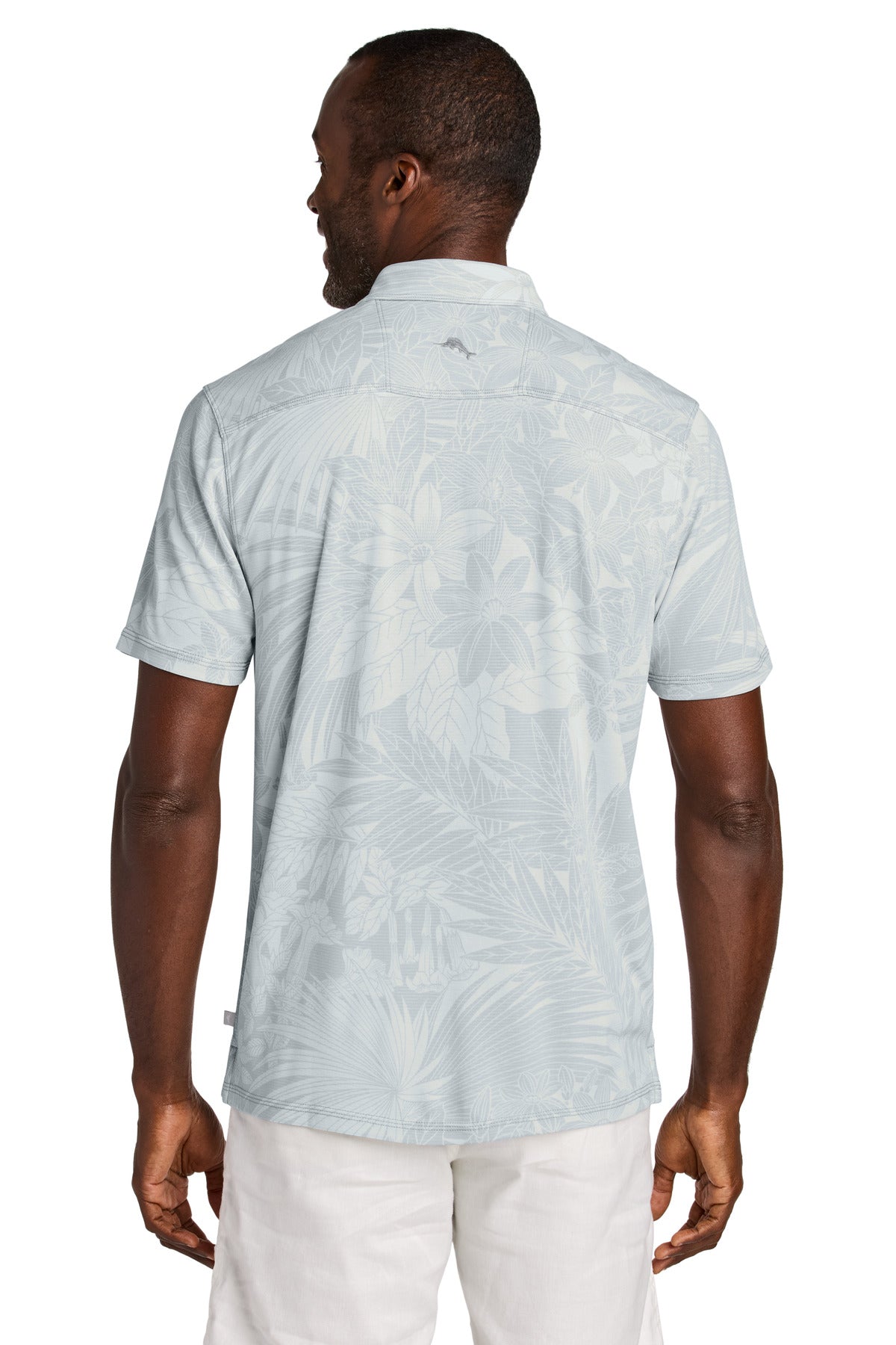 Tommy Bahama Santiago Paradise Polo ST227544TB - Zinc Grey - back