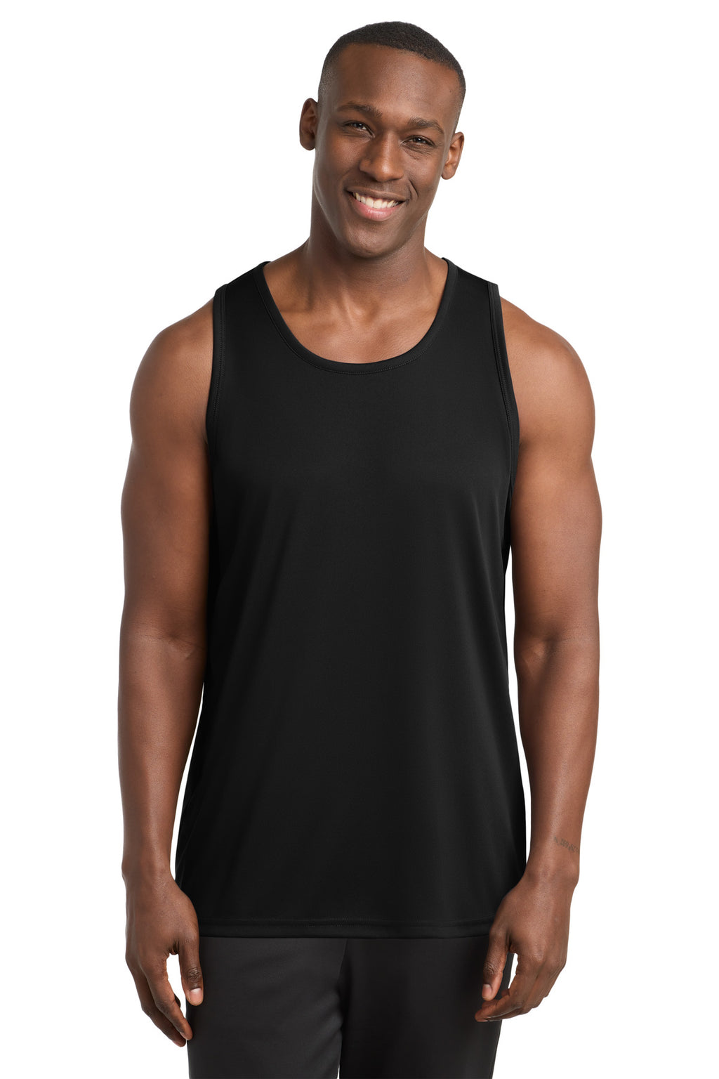 Sport-Tek PosiCharge Competitor Tank. ST356 - Black - front