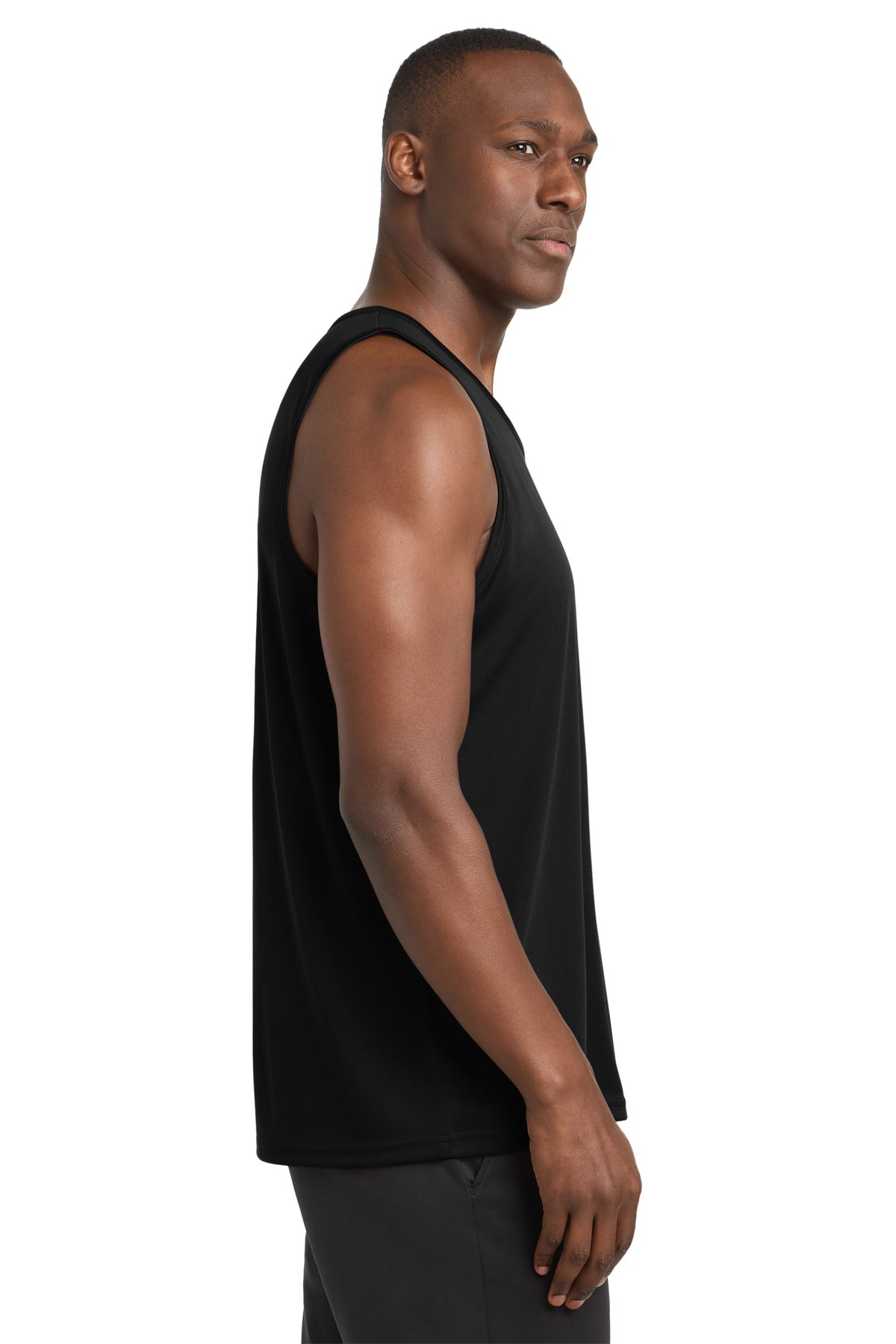 Sport-Tek PosiCharge Competitor Tank. ST356 - Black - side