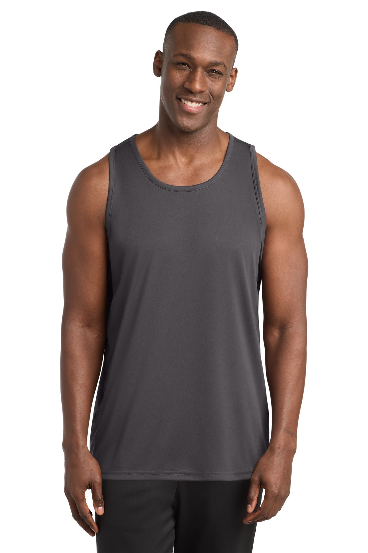 Sport-Tek PosiCharge Competitor Tank. ST356 - Iron Grey - front