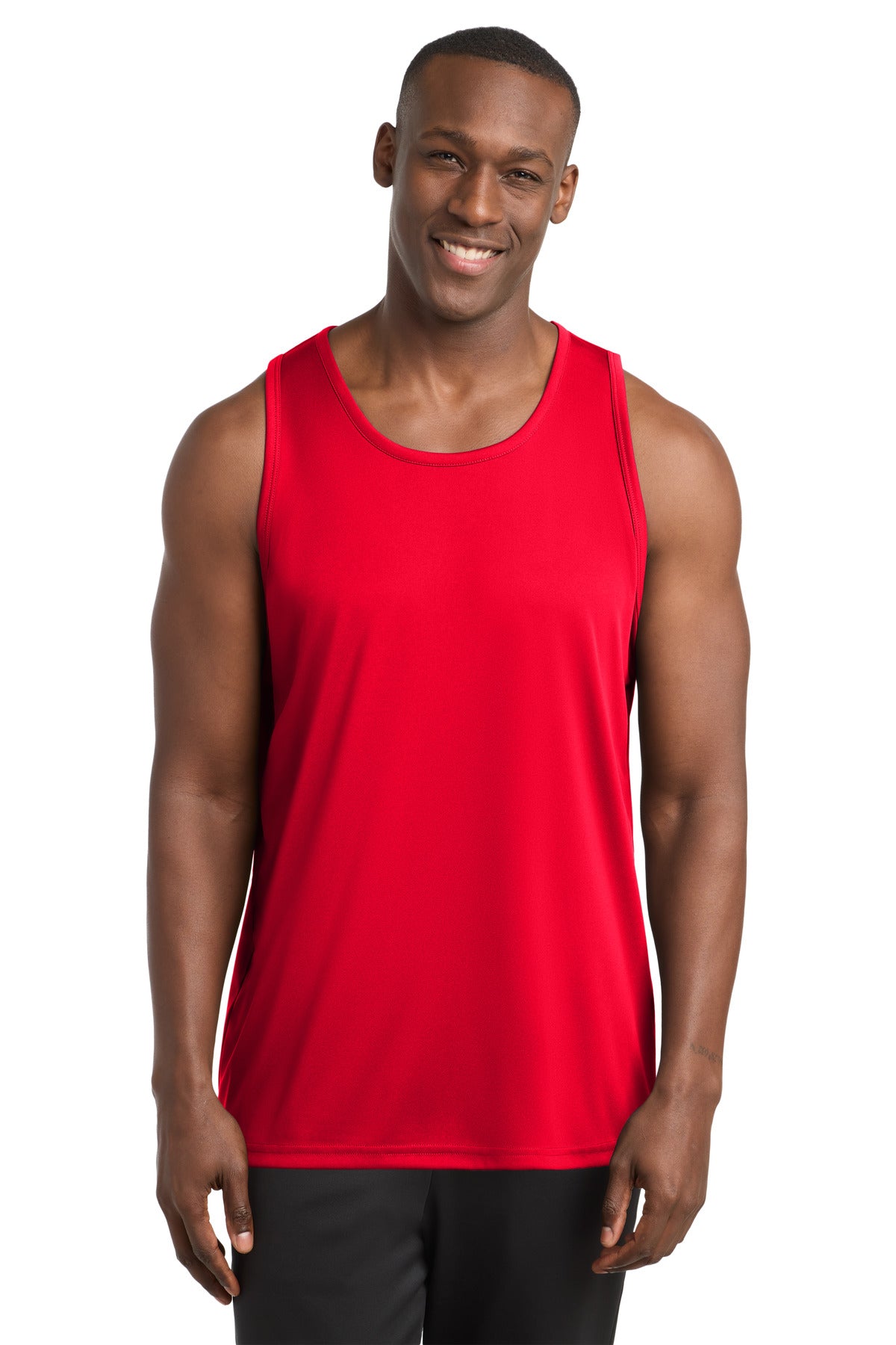 Sport-Tek PosiCharge Competitor Tank. ST356 - True Red - front