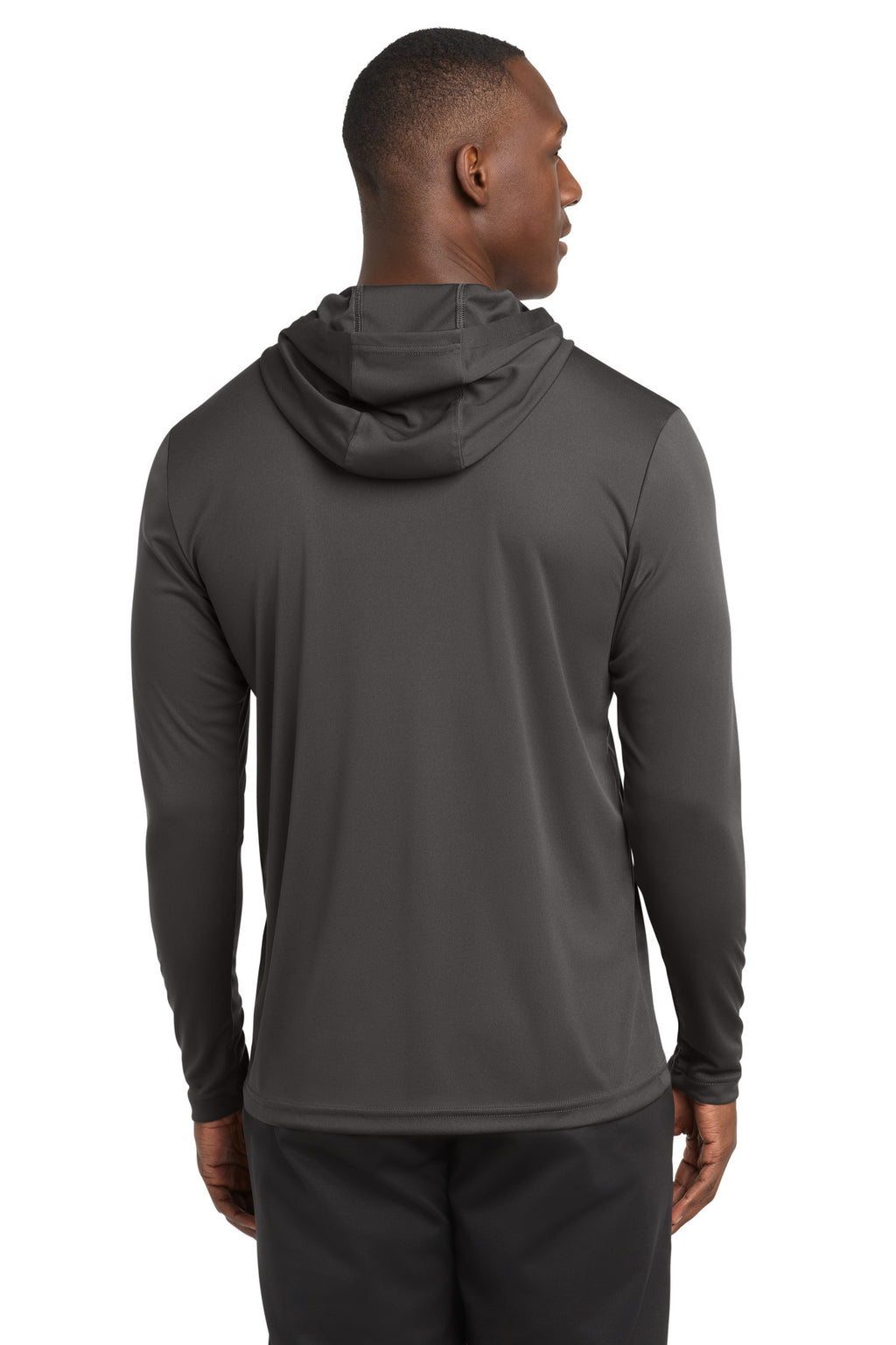 Sport-Tek PosiCharge Competitor Hooded Pullover. ST358 - Iron Grey - back