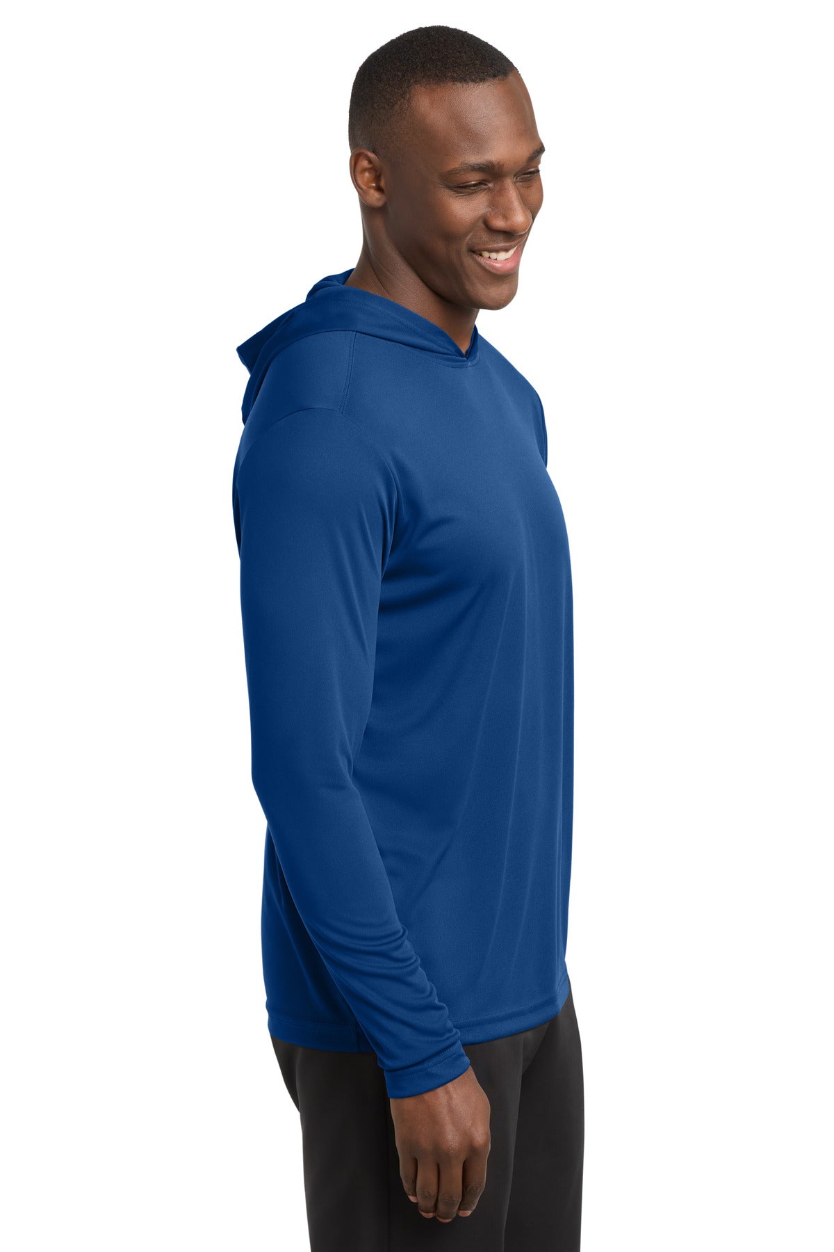 Sport-Tek PosiCharge Competitor Hooded Pullover. ST358 - Royal - side