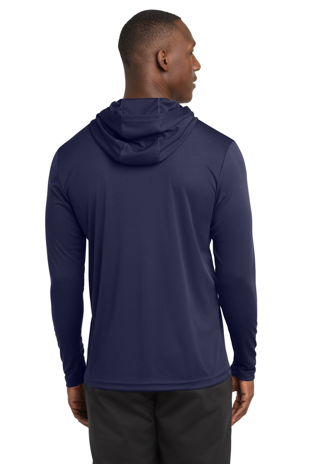 Sport-Tek PosiCharge Competitor Hooded Pullover. ST358 - True Navy - back
