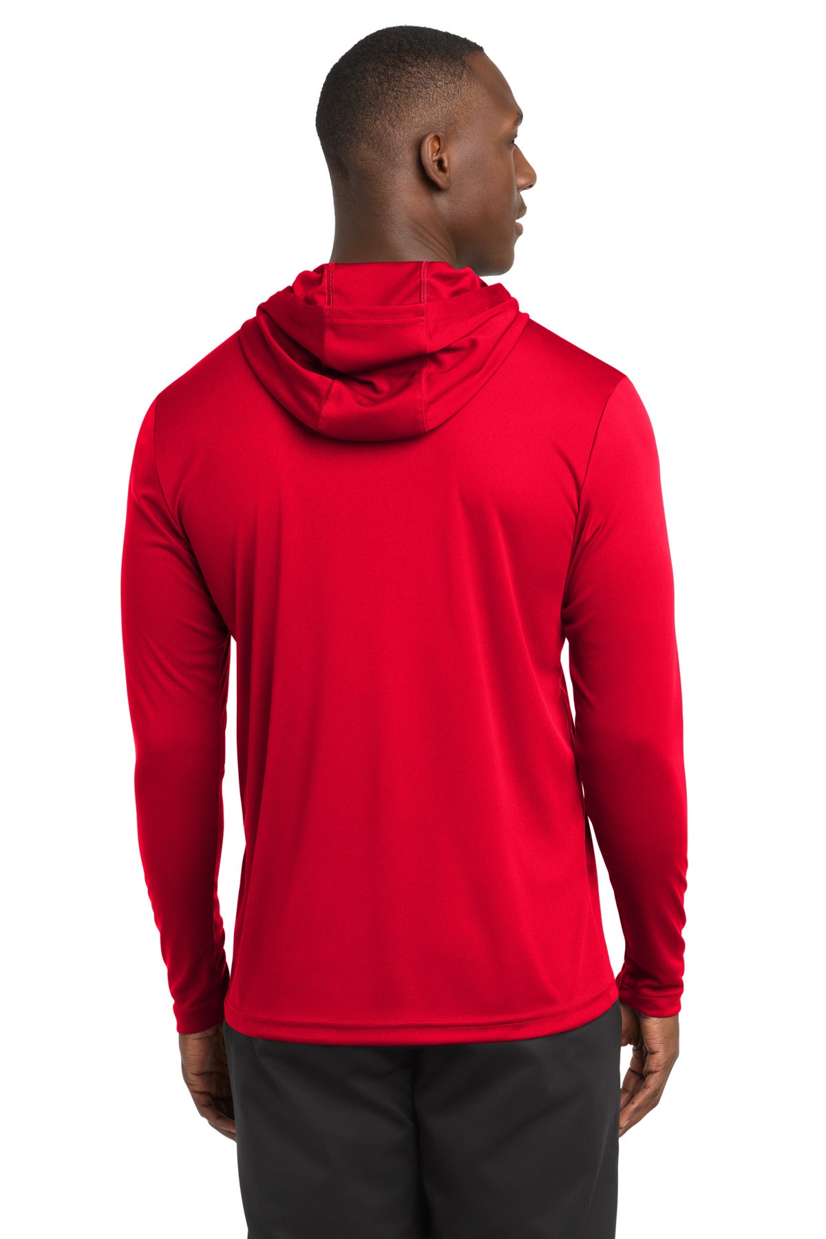 Sport-Tek PosiCharge Competitor Hooded Pullover. ST358 - True Red - back