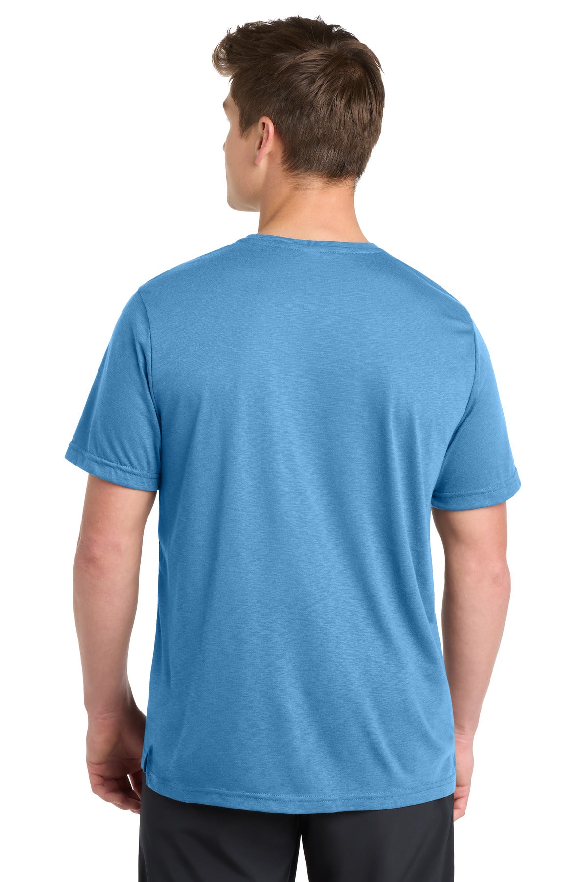 Sport-Tek PosiCharge Strive Tee. ST430 - Carolina Blue - back