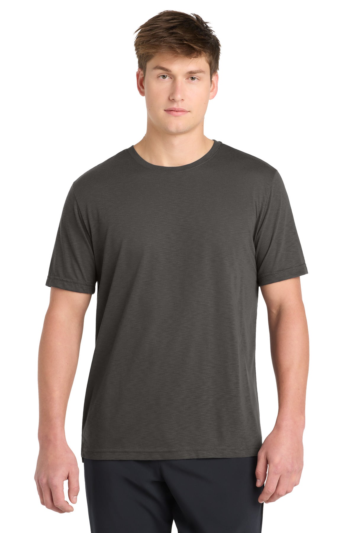 Sport-Tek PosiCharge Strive Tee. ST430 - Graphite - front