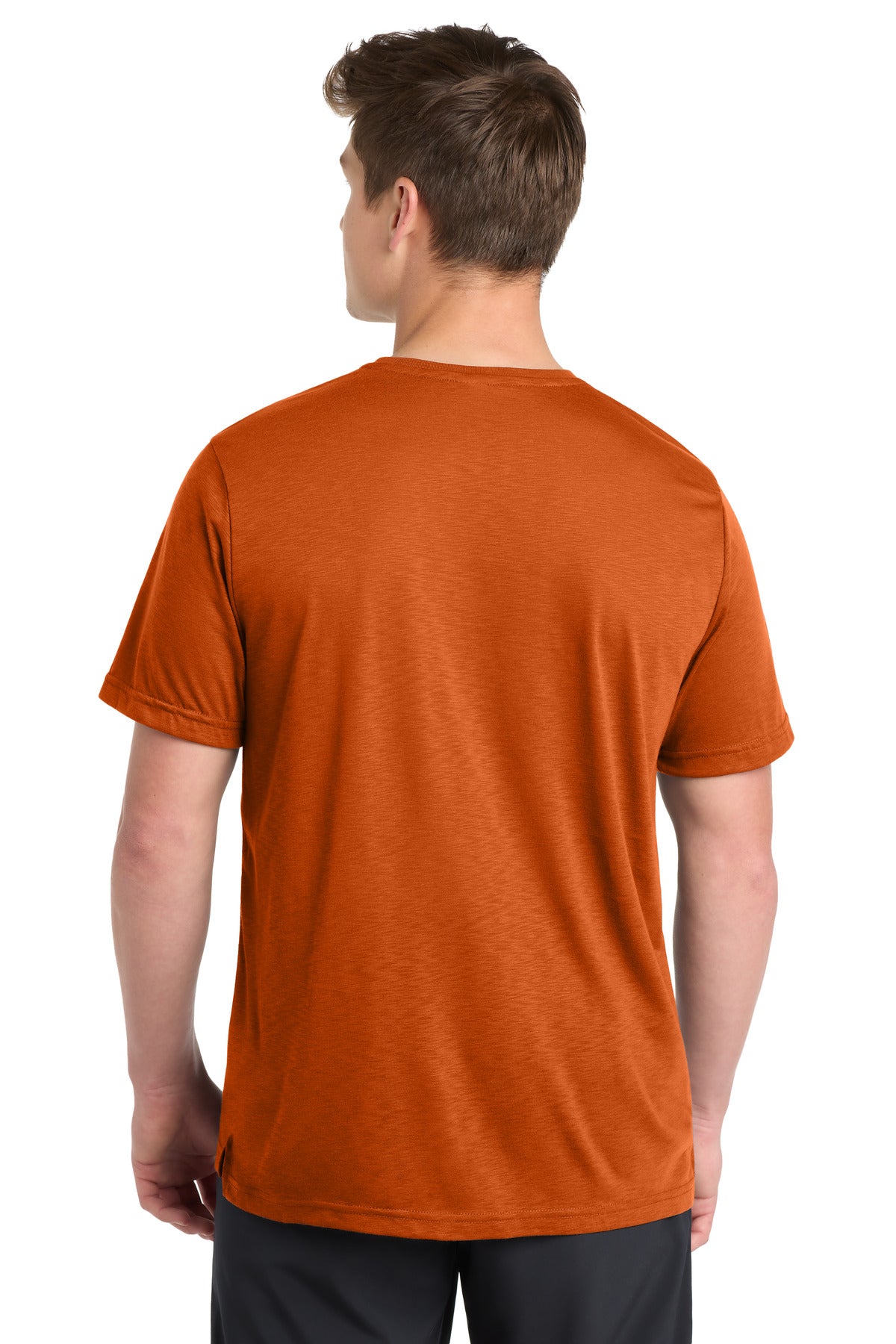 Sport-Tek PosiCharge Strive Tee. ST430 - Texas Orange - back