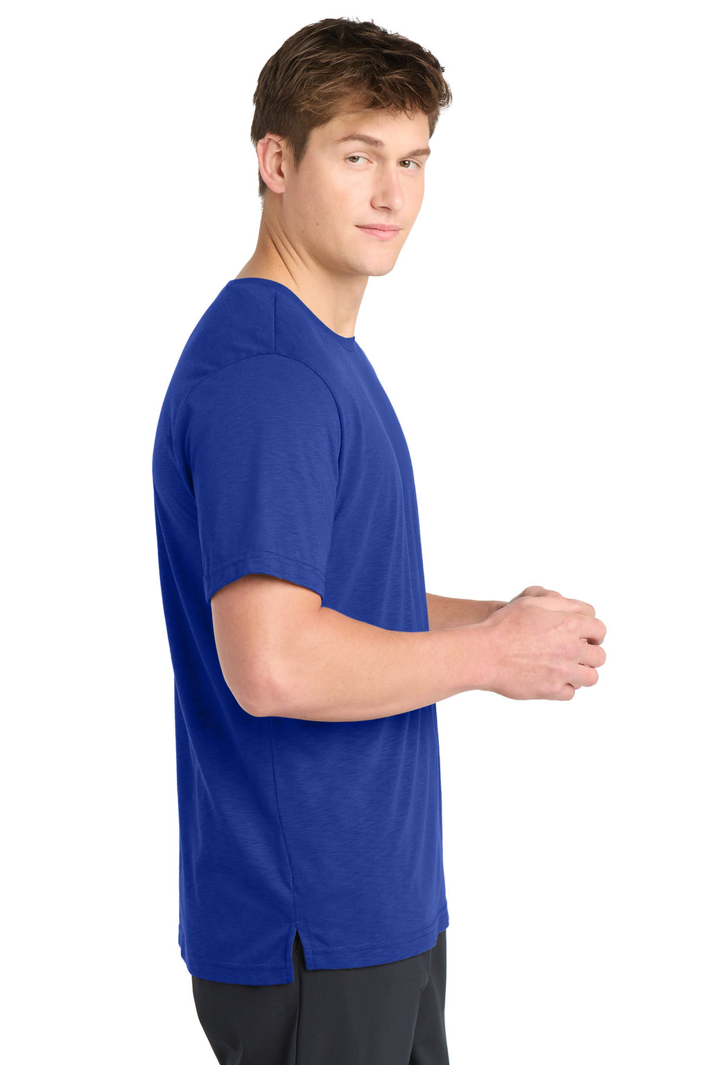 Sport-Tek PosiCharge Strive Tee. ST430 - True Royal - side