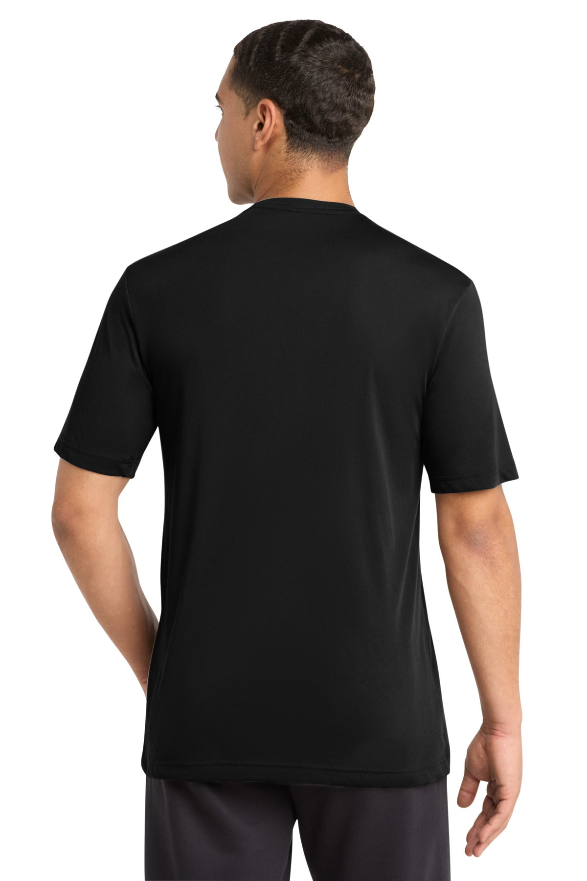 Sport-Tek PosiCharge Competitor Cotton Touch Tee. ST450 - Black - back