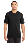 Sport-Tek PosiCharge Competitor Cotton Touch Tee. ST450 - Black - front