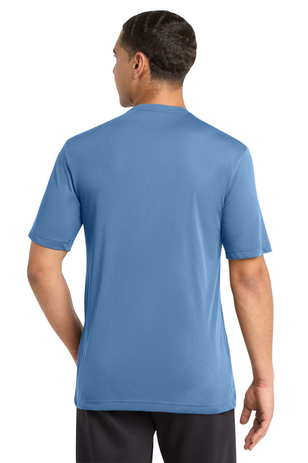 Sport-Tek PosiCharge Competitor Cotton Touch Tee. ST450 - Carolina Blue - back