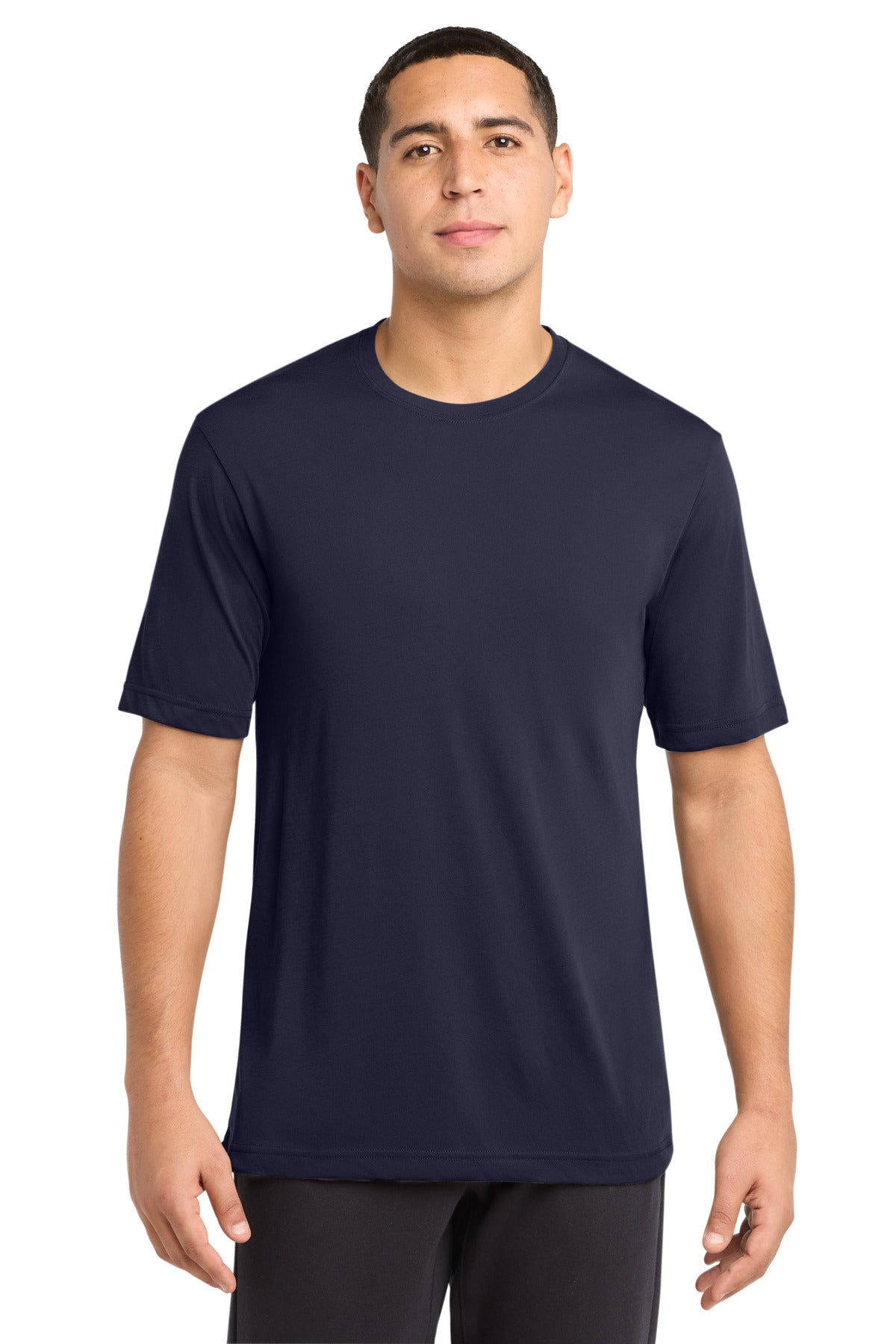 Sport-Tek PosiCharge Competitor Cotton Touch Tee. ST450 - True Navy - front