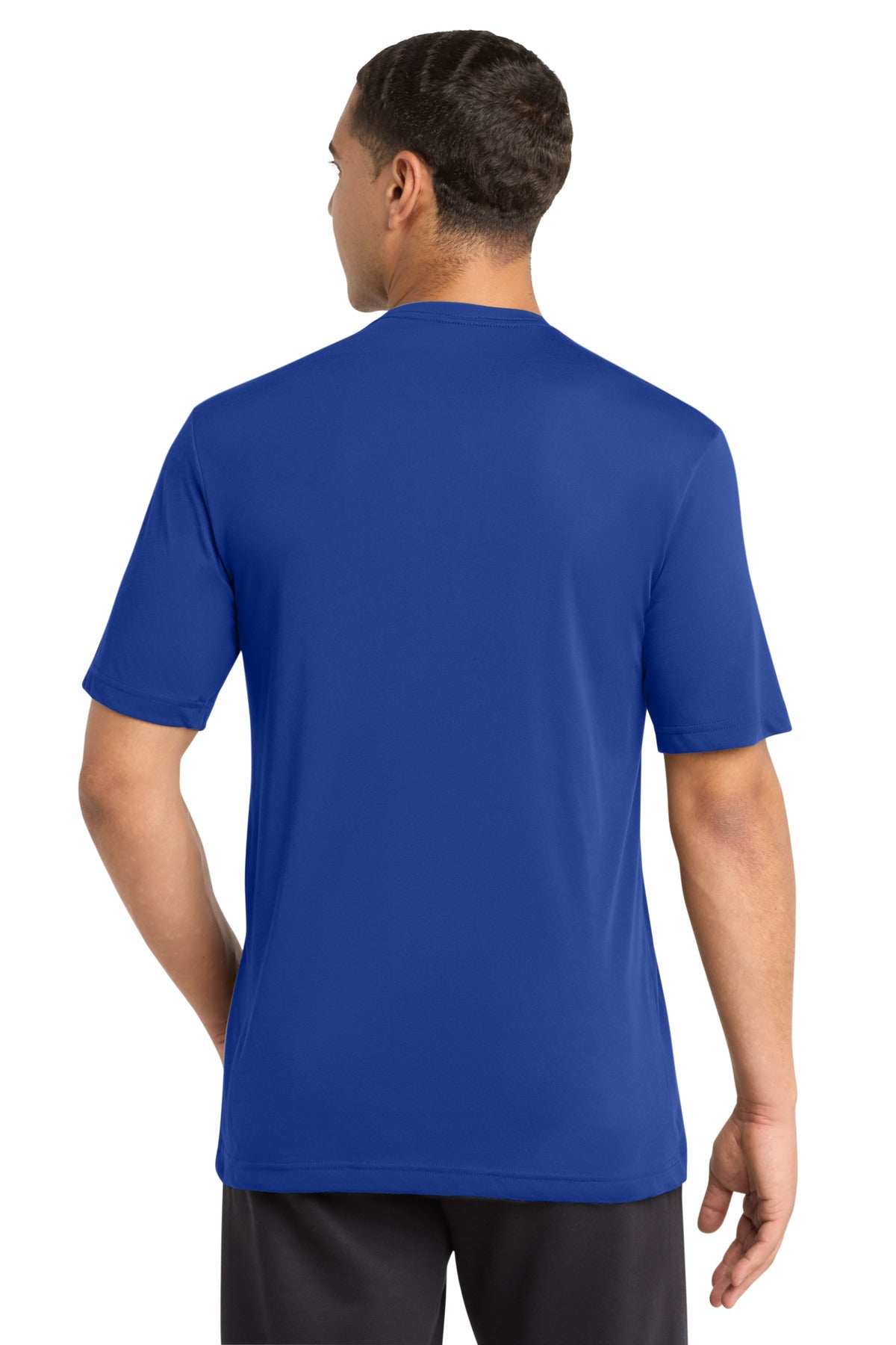 Sport-Tek PosiCharge Competitor Cotton Touch Tee. ST450 - True Royal - back