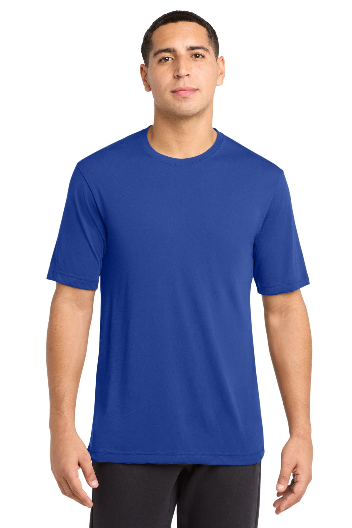 Sport-Tek PosiCharge Competitor Cotton Touch Tee. ST450 - True Royal - front