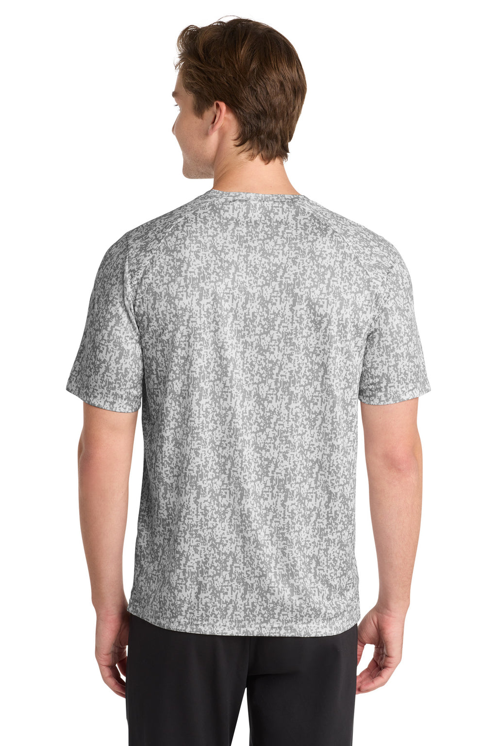Sport-Tek Digi Camo Tee. ST460 - White - back