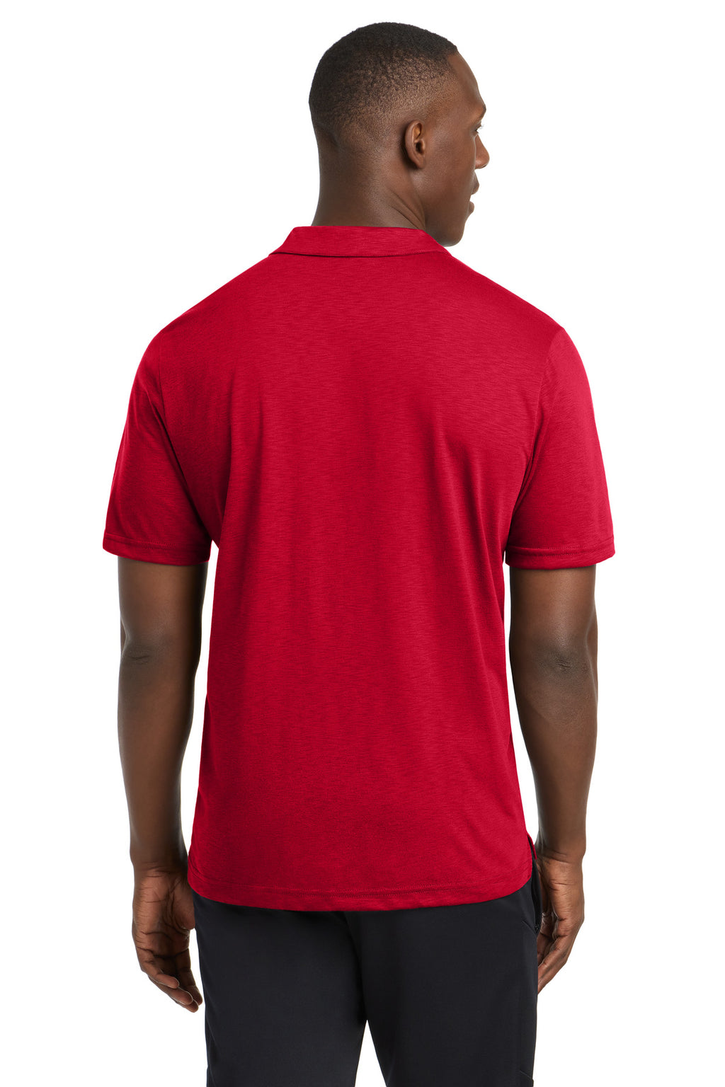 Sport-Tek PosiCharge Strive Polo ST530 - Deep Red - back