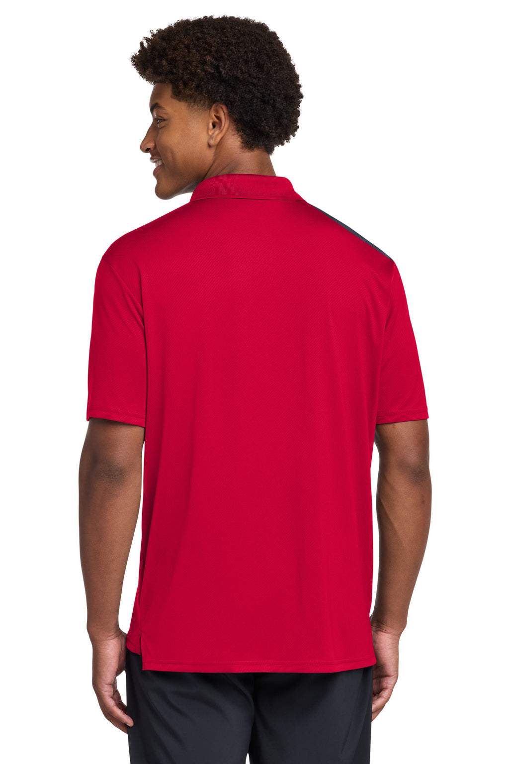 Sport-Tek Sideline Polo ST535 - Deep Red - back