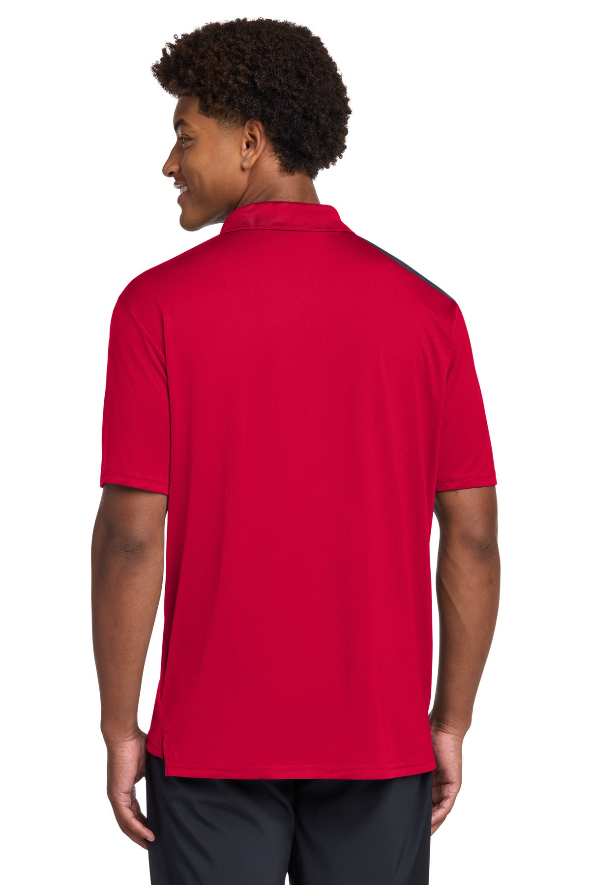 Sport-Tek Sideline Polo ST535 - Deep Red - back
