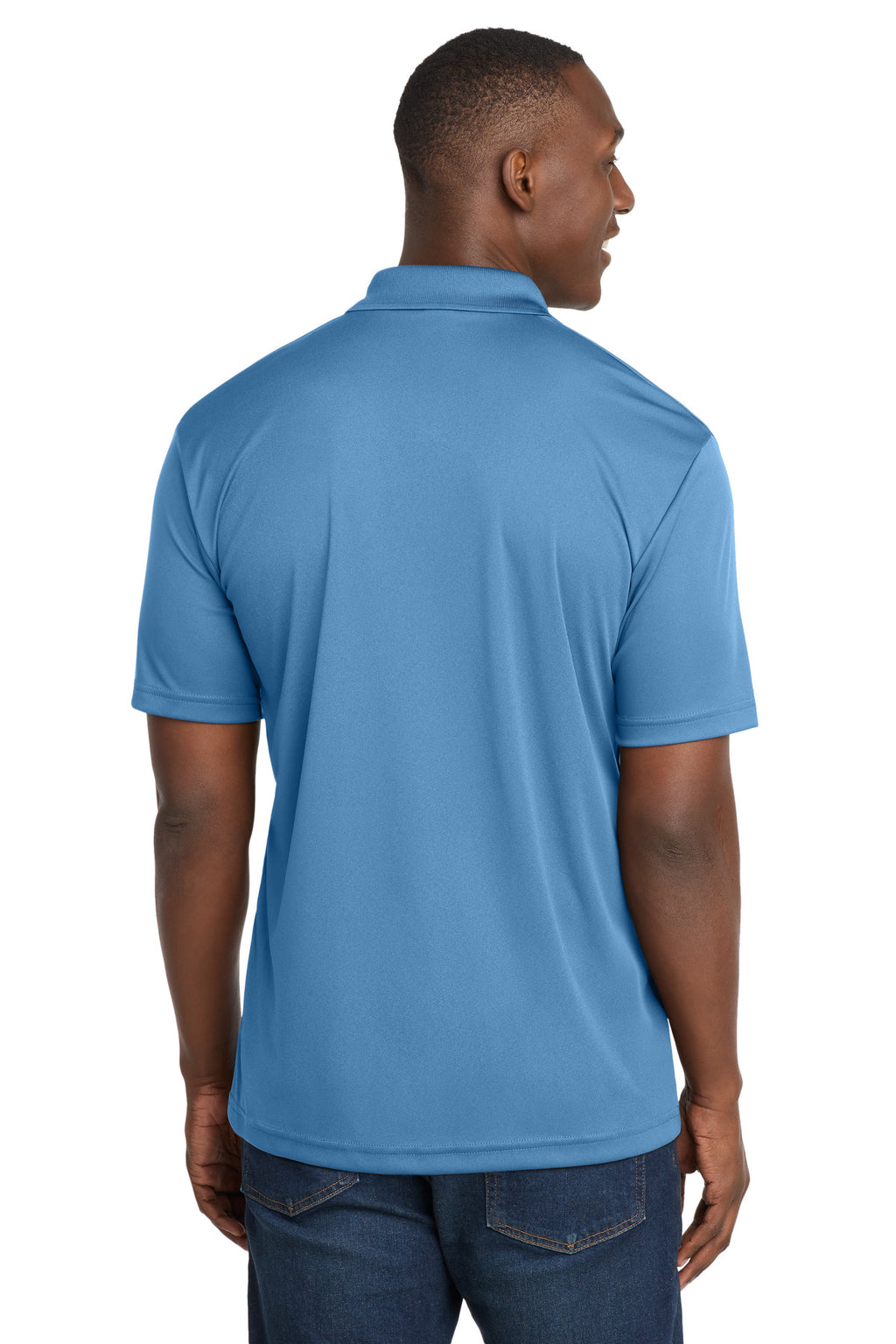 Sport-Tek PosiCharge Competitor Polo. ST550 - Carolina Blue - back