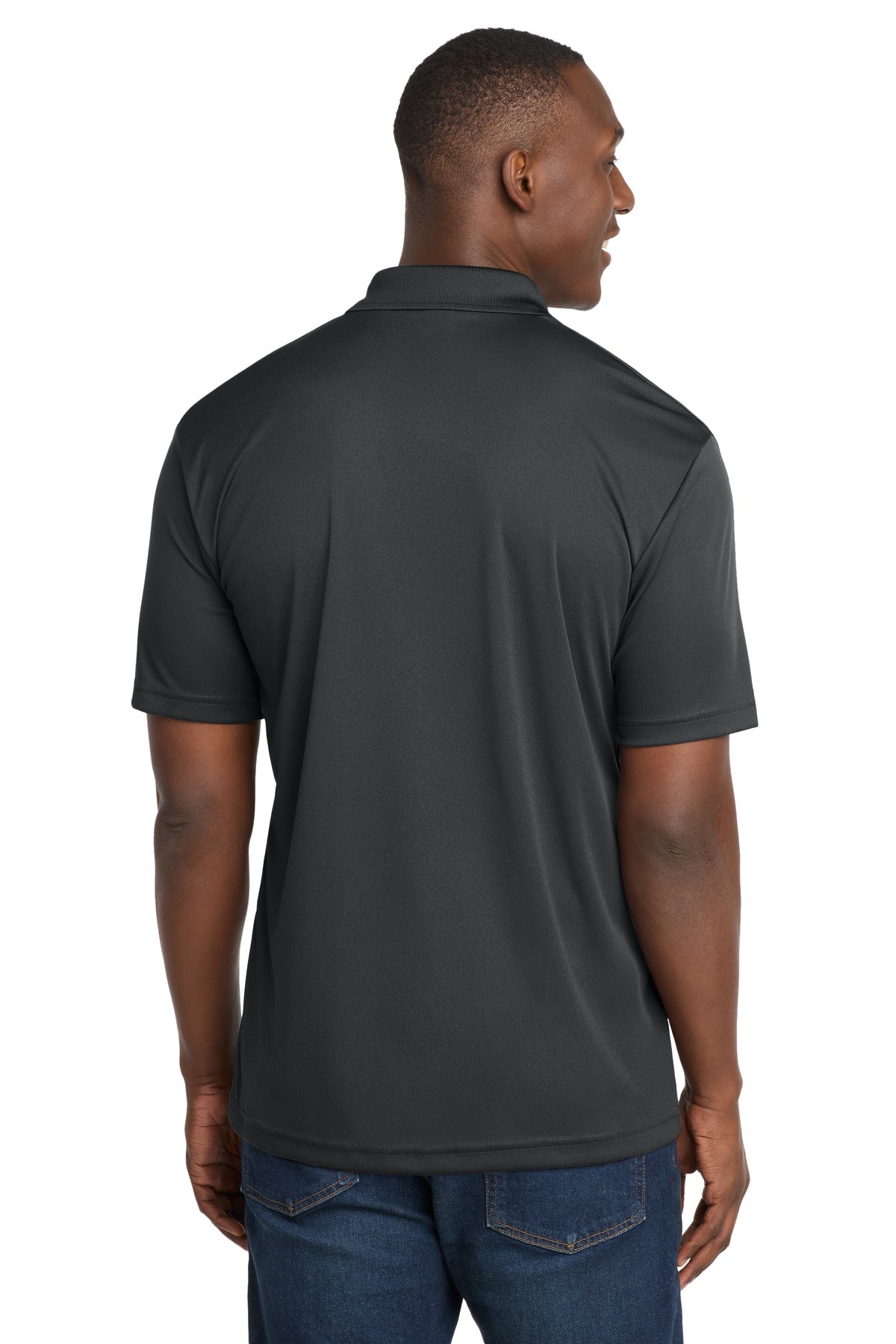 Sport-Tek PosiCharge Competitor Polo. ST550 - Iron Grey - back