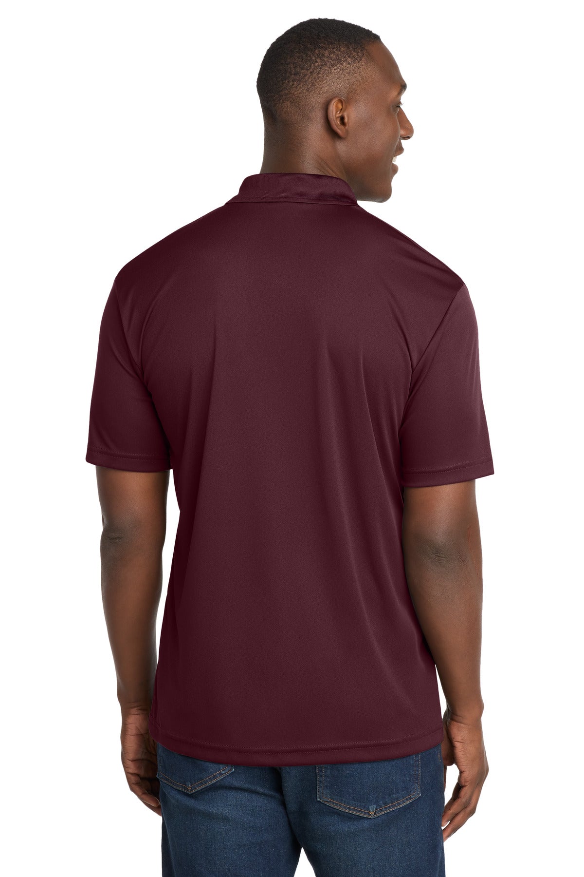 Sport-Tek PosiCharge Competitor Polo. ST550 - Maroon - back