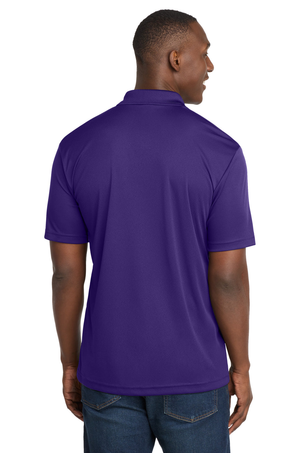 Sport-Tek PosiCharge Competitor Polo. ST550 - Purple - back