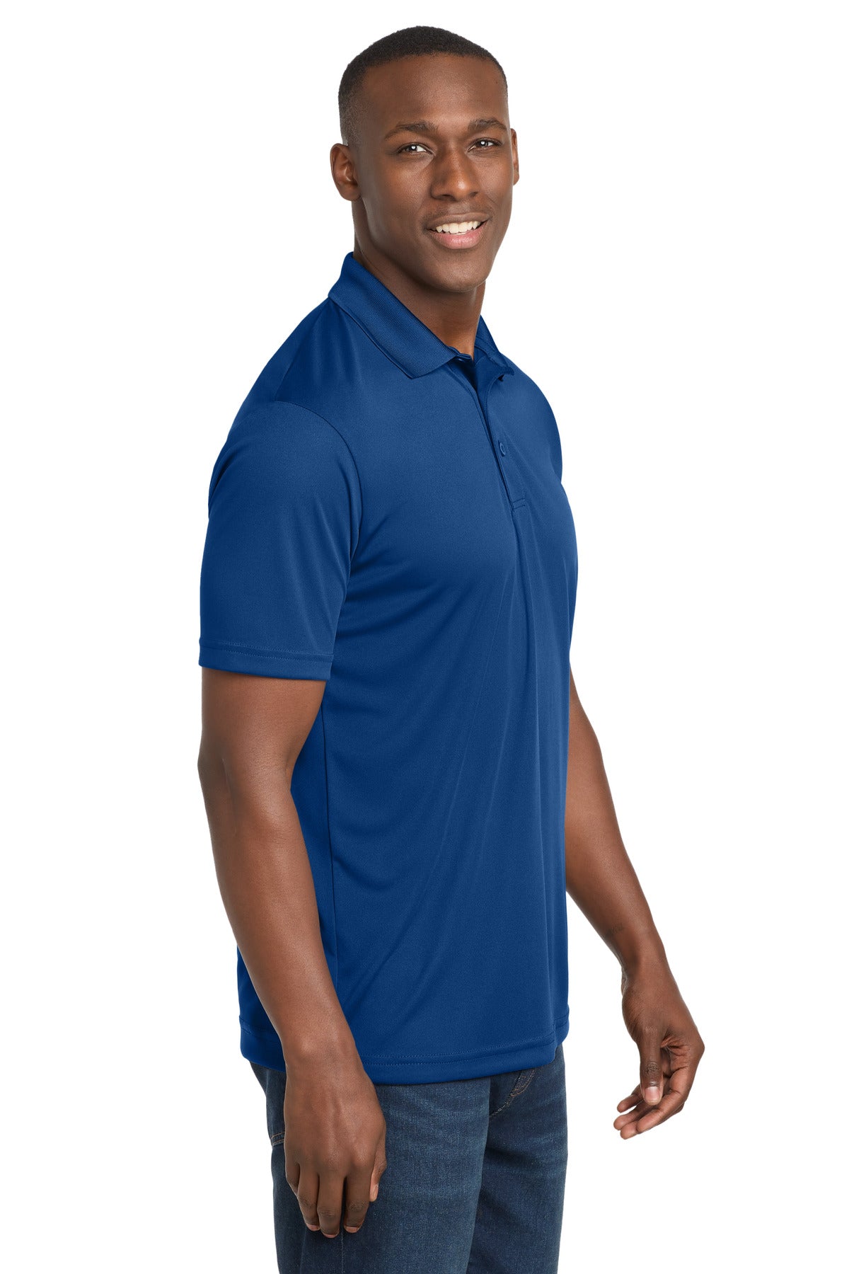Sport-Tek PosiCharge Competitor Polo. ST550 - Royal - side