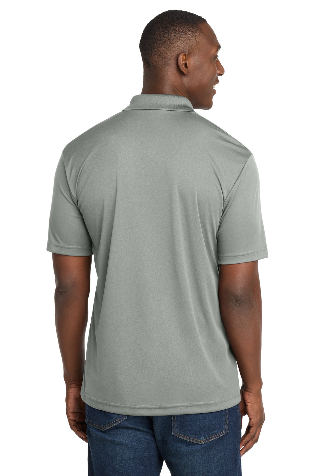 Sport-Tek PosiCharge Competitor Polo. ST550 - Silver - back