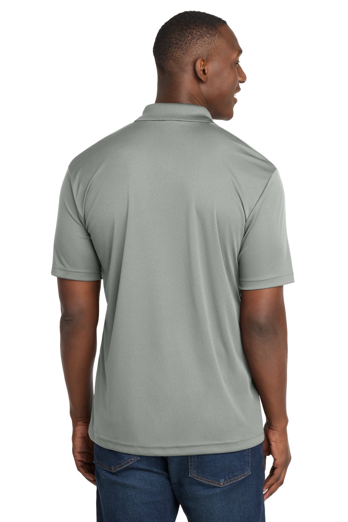 Sport-Tek PosiCharge Competitor Polo. ST550 - Silver - back