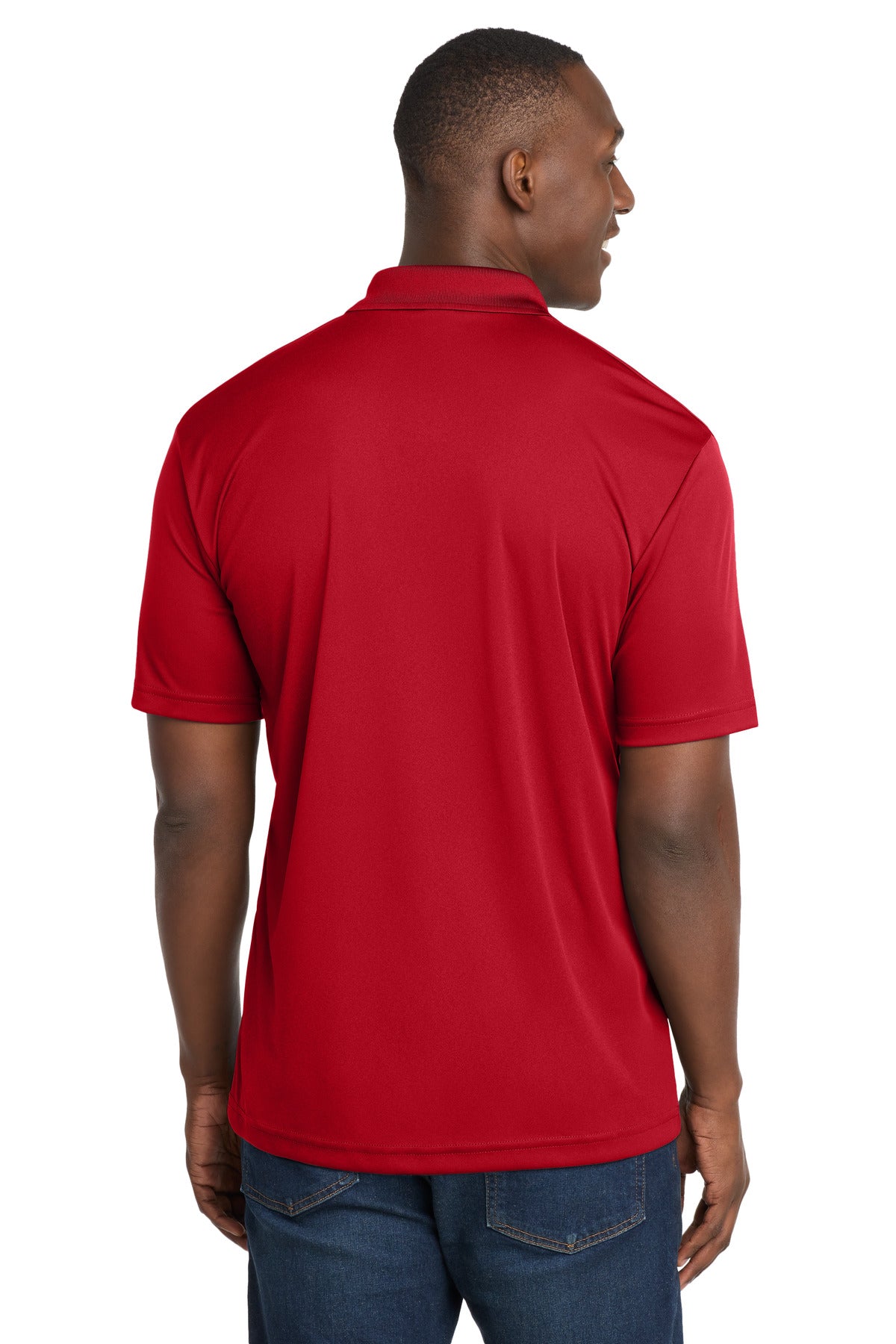Sport-Tek PosiCharge Competitor Polo. ST550 - True Red - back