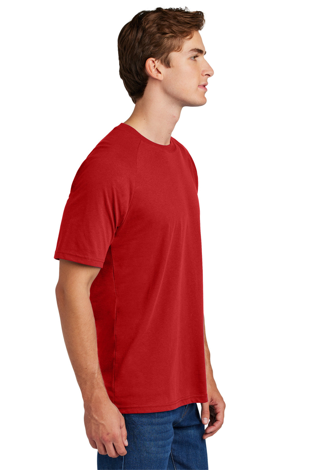 Sport-Tek Halftime Raglan Tee ST6040 - Deep Red - side