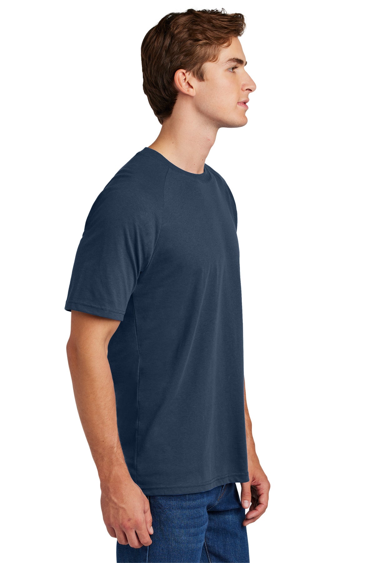 Sport-Tek Halftime Raglan Tee ST6040 - True Navy - side
