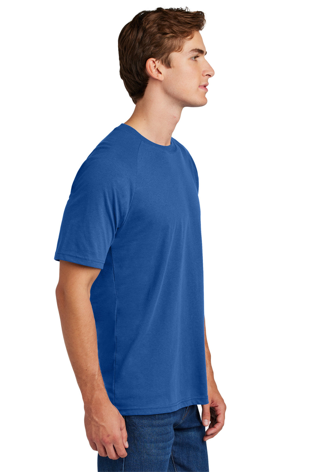 Sport-Tek Halftime Raglan Tee ST6040 - True Royal - side