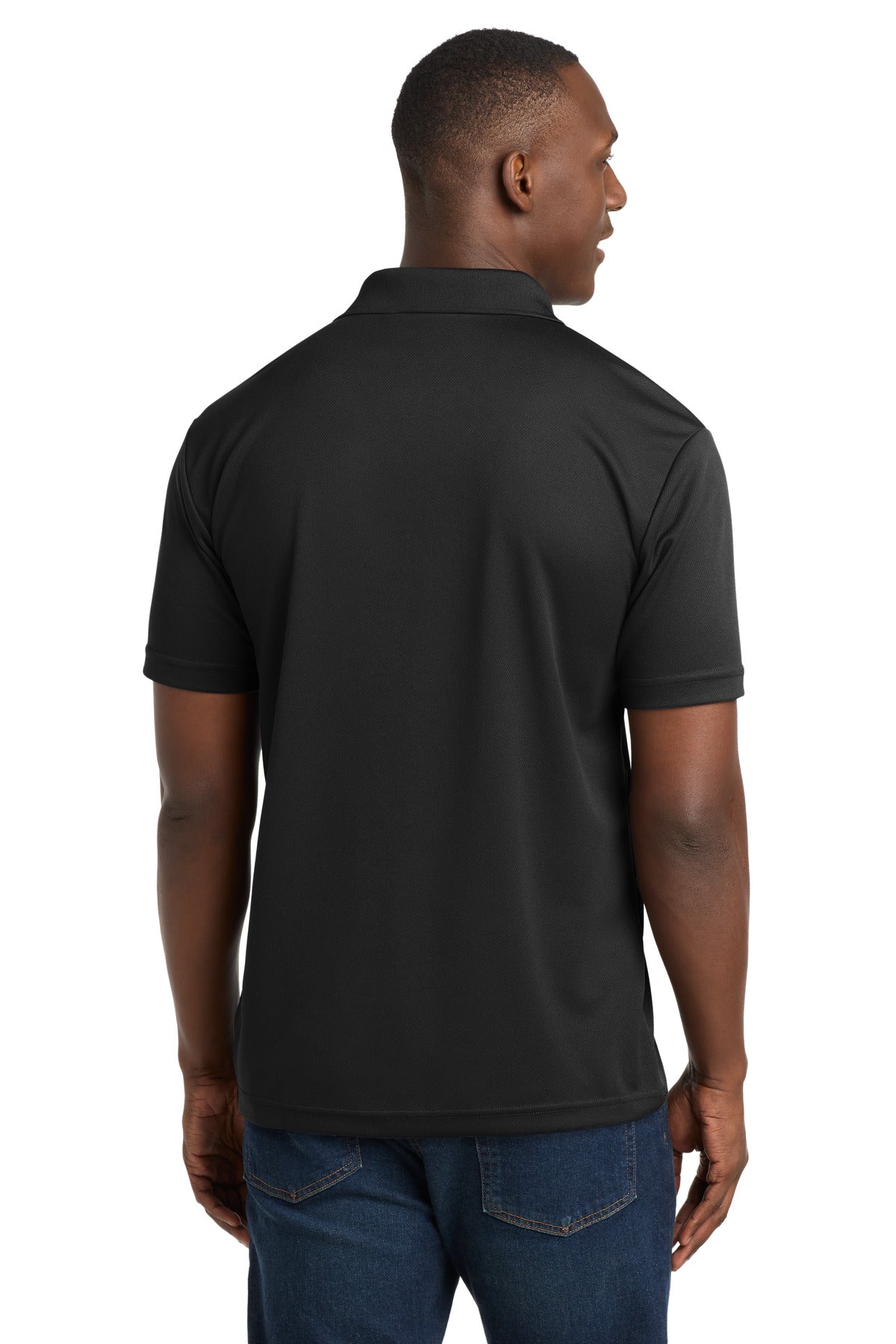 Sport-Tek PosiCharge RacerMesh Polo. ST640 - Black - back