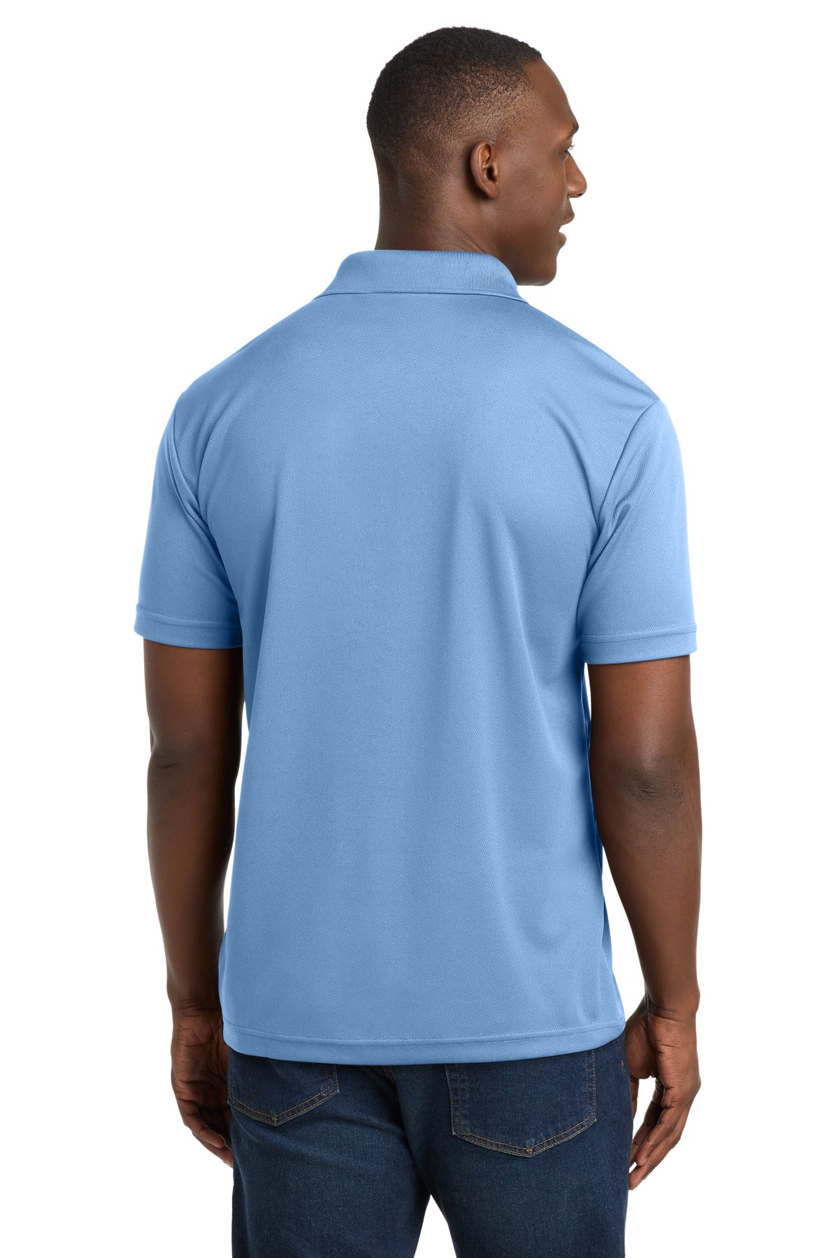 Sport-Tek PosiCharge RacerMesh Polo. ST640 - Carolina Blue - back