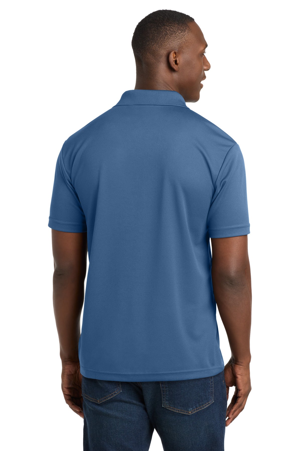 Sport-Tek PosiCharge RacerMesh Polo. ST640 - Dawn Blue - back