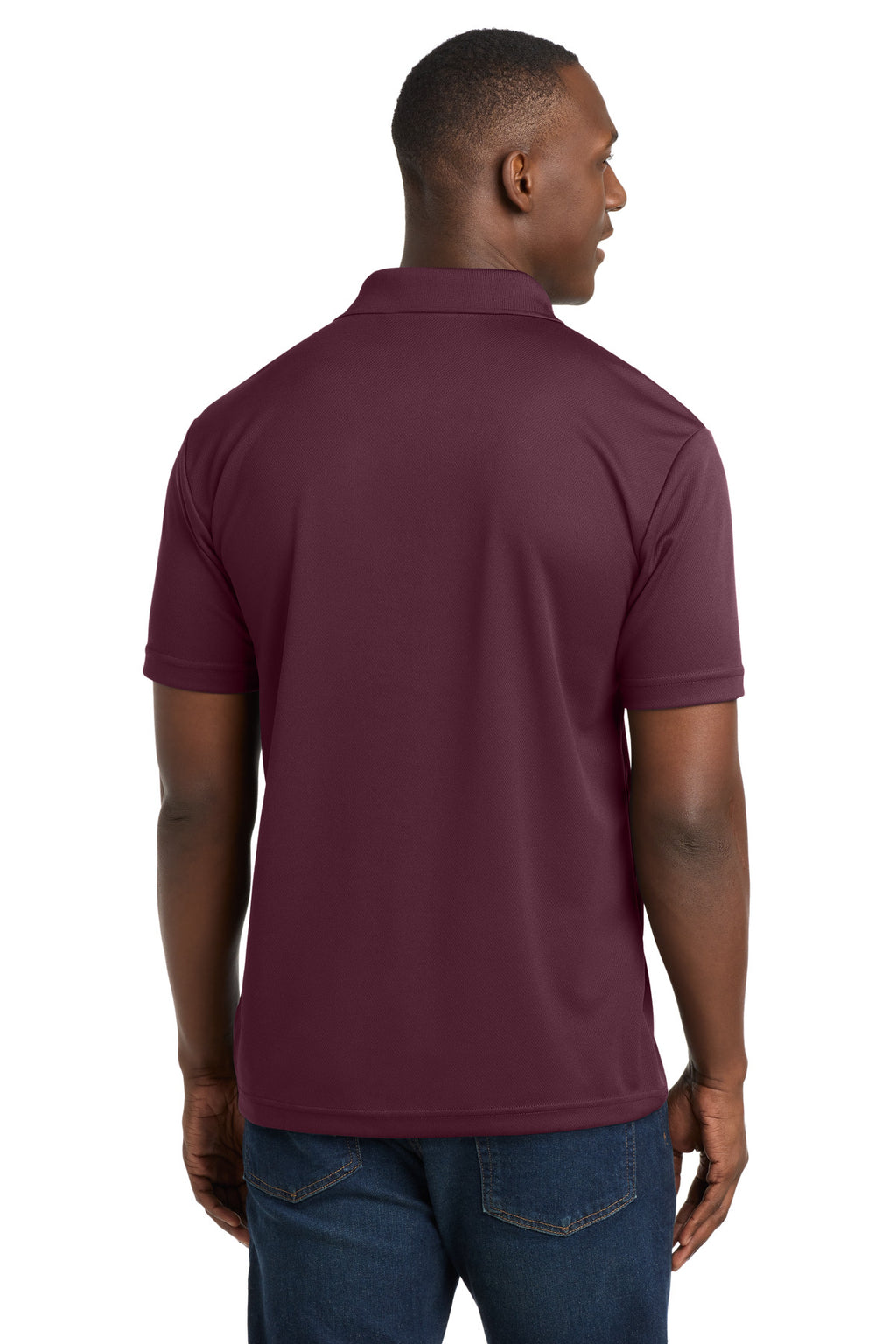 Sport-Tek PosiCharge RacerMesh Polo. ST640 - Maroon - back