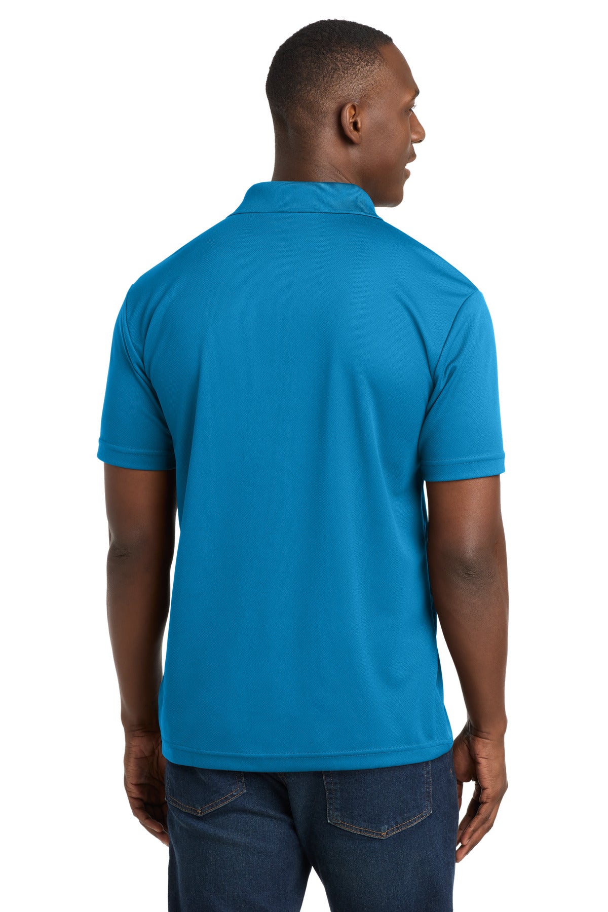 Sport-Tek PosiCharge RacerMesh Polo. ST640 - Pond Blue - back