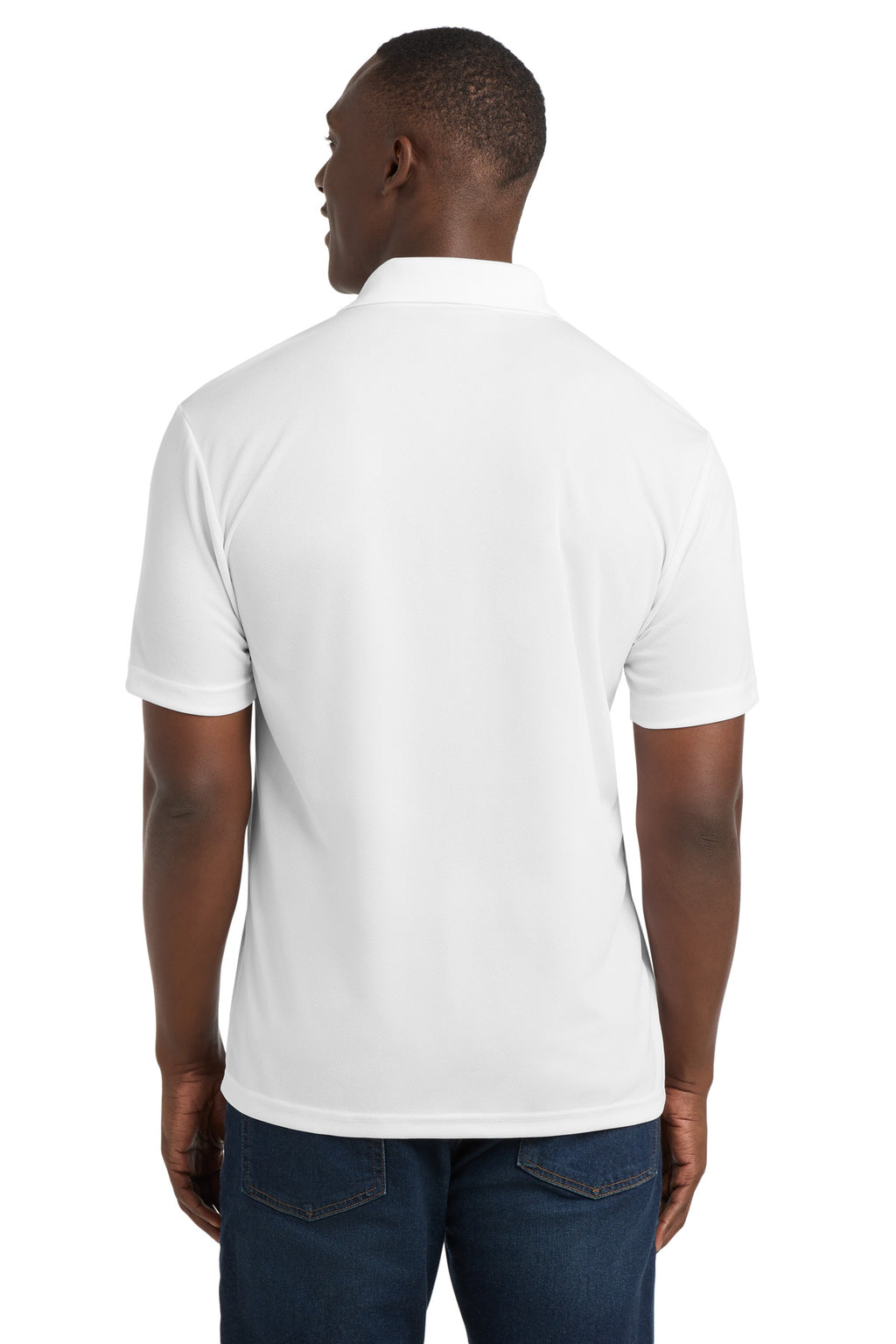 Sport-Tek PosiCharge RacerMesh Polo. ST640 - White - back