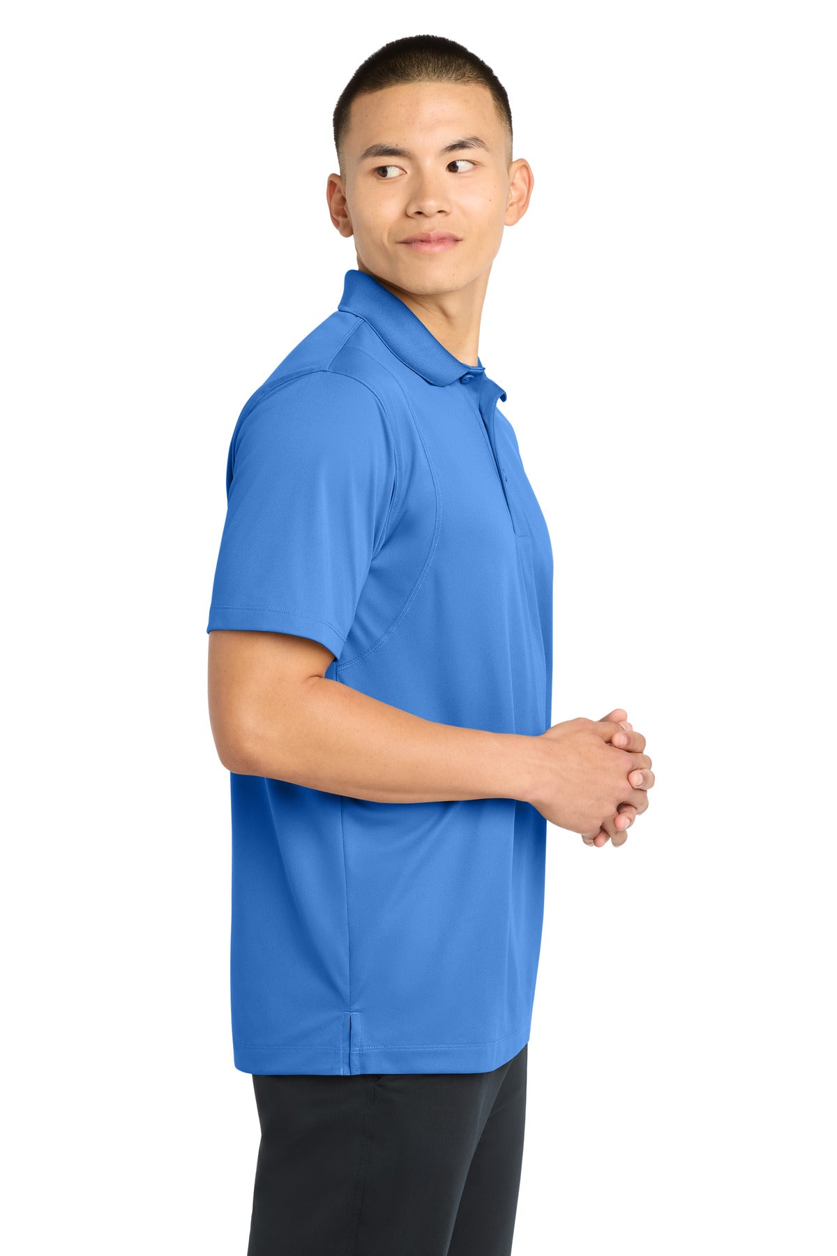 Sport-Tek Micropique Sport-Wick Polo. ST650 - Blue Lake - side