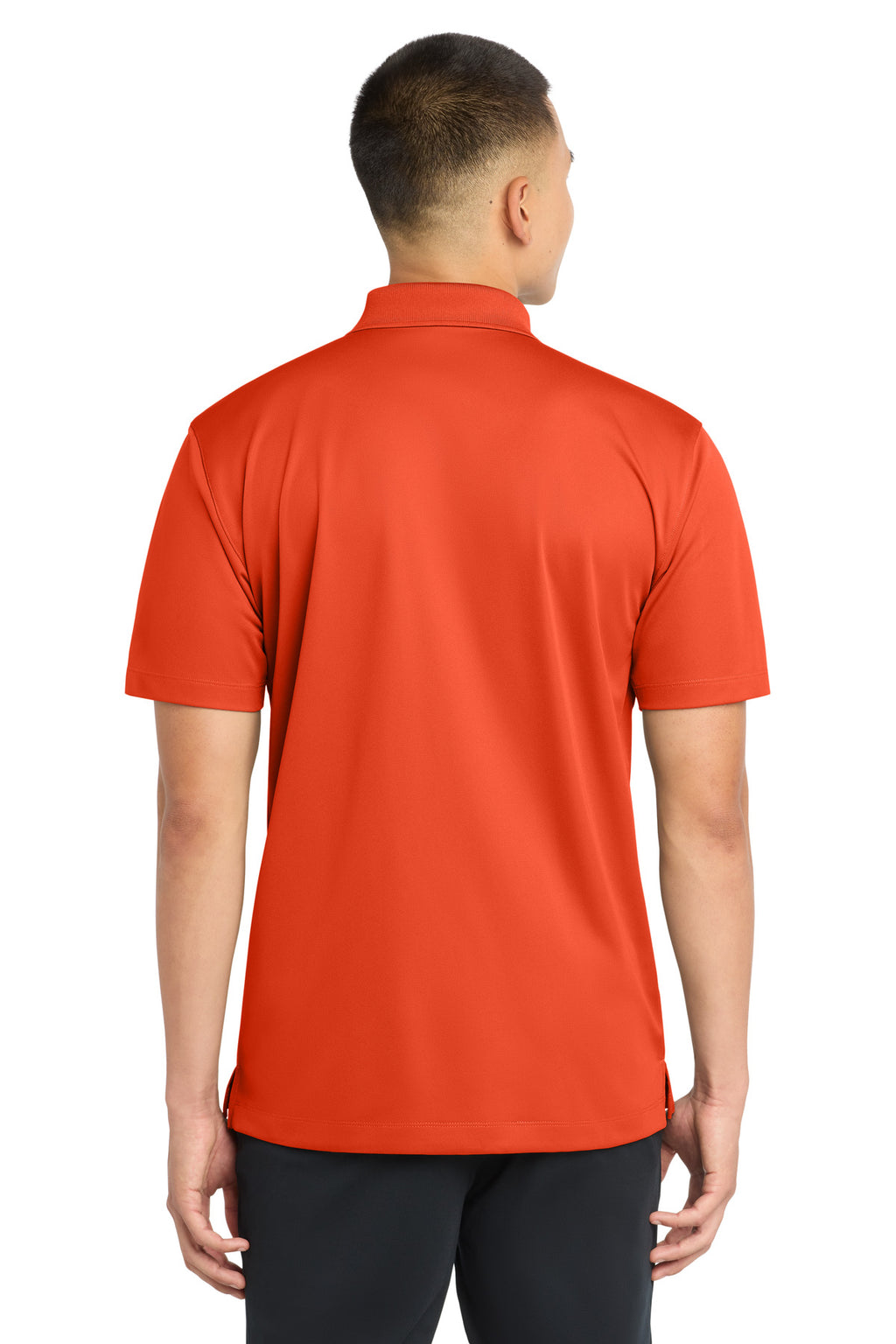 Sport-Tek Micropique Sport-Wick Polo. ST650 - Deep Orange - back