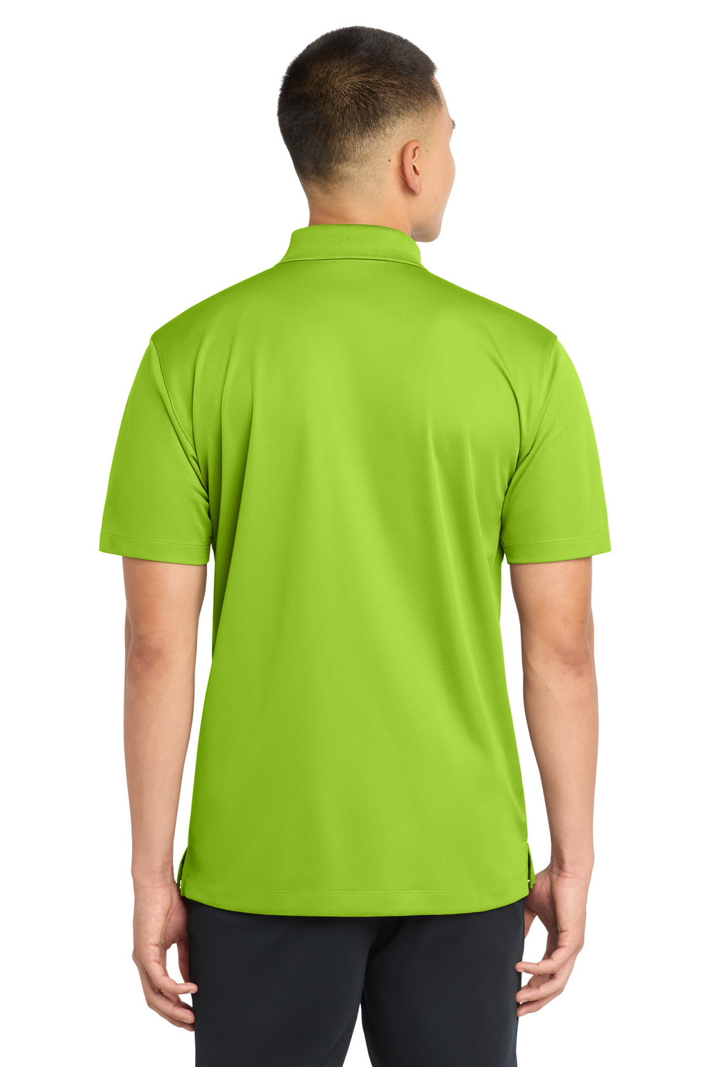 Sport-Tek Micropique Sport-Wick Polo. ST650 - Lime Shock - back