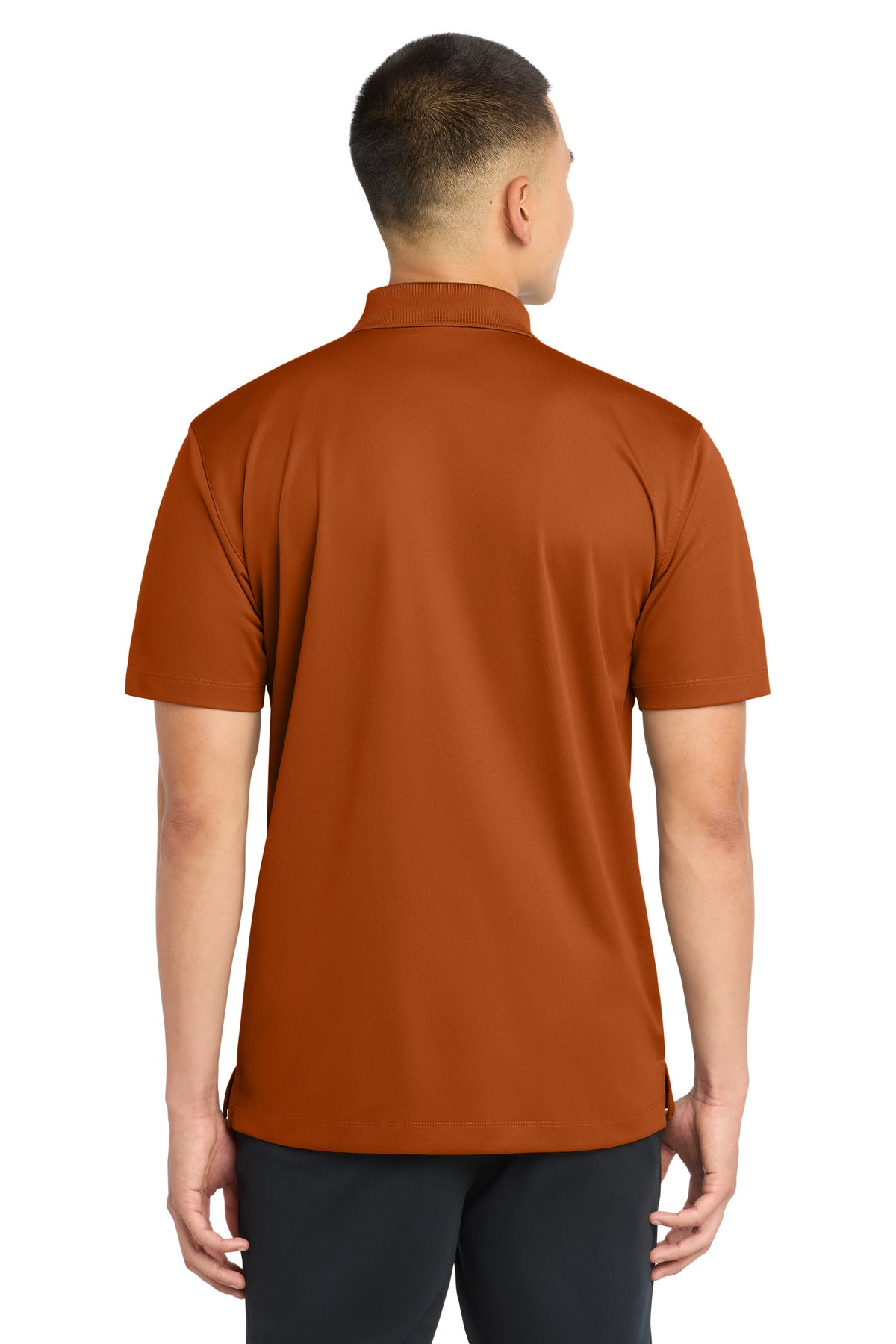Sport-Tek Micropique Sport-Wick Polo. ST650 - Texas Orange - back