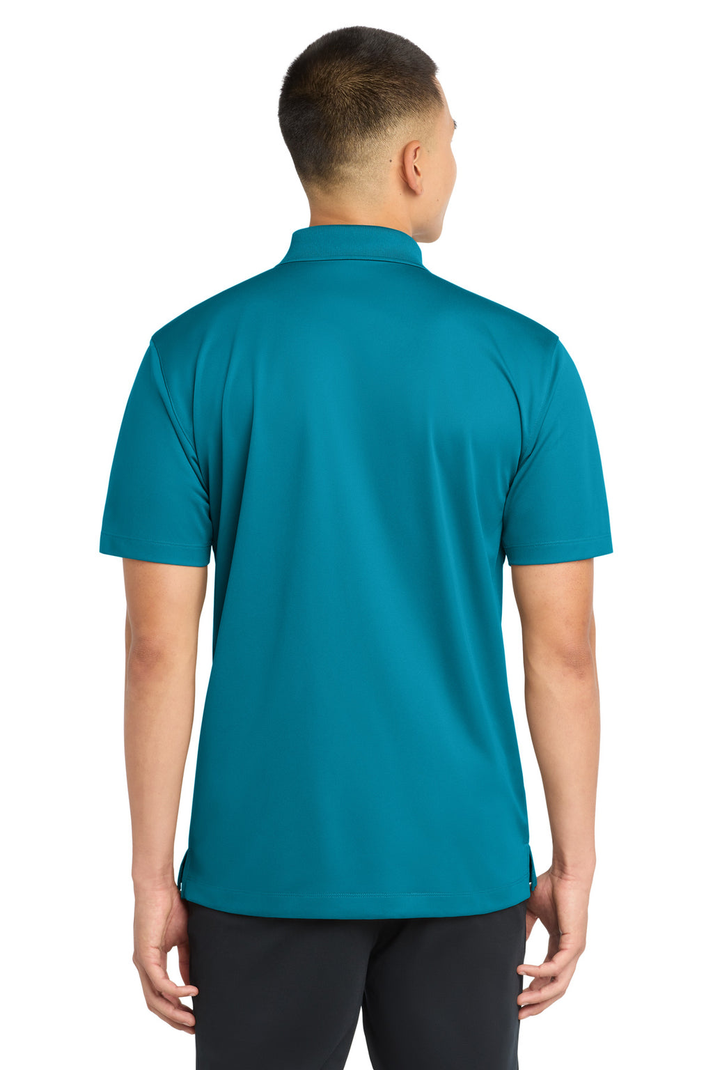 Sport-Tek Micropique Sport-Wick Polo. ST650 - Tropic Blue - back