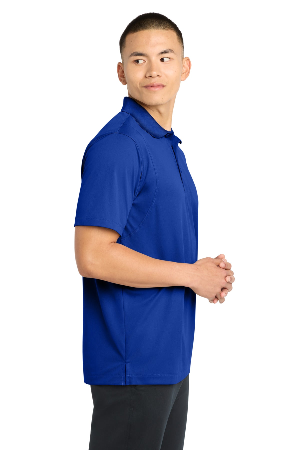 Sport-Tek Micropique Sport-Wick Polo. ST650 - True Royal - side