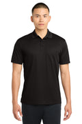 Sport-Tek Micropique Sport-Wick Pocket Polo. ST651 - Black - front