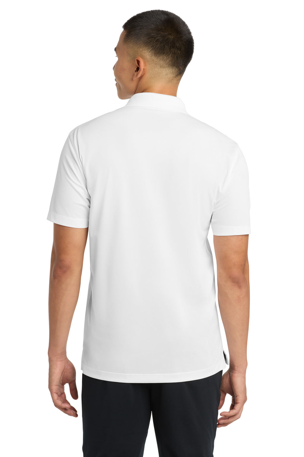 Sport-Tek Micropique Sport-Wick Pocket Polo. ST651 - White - back