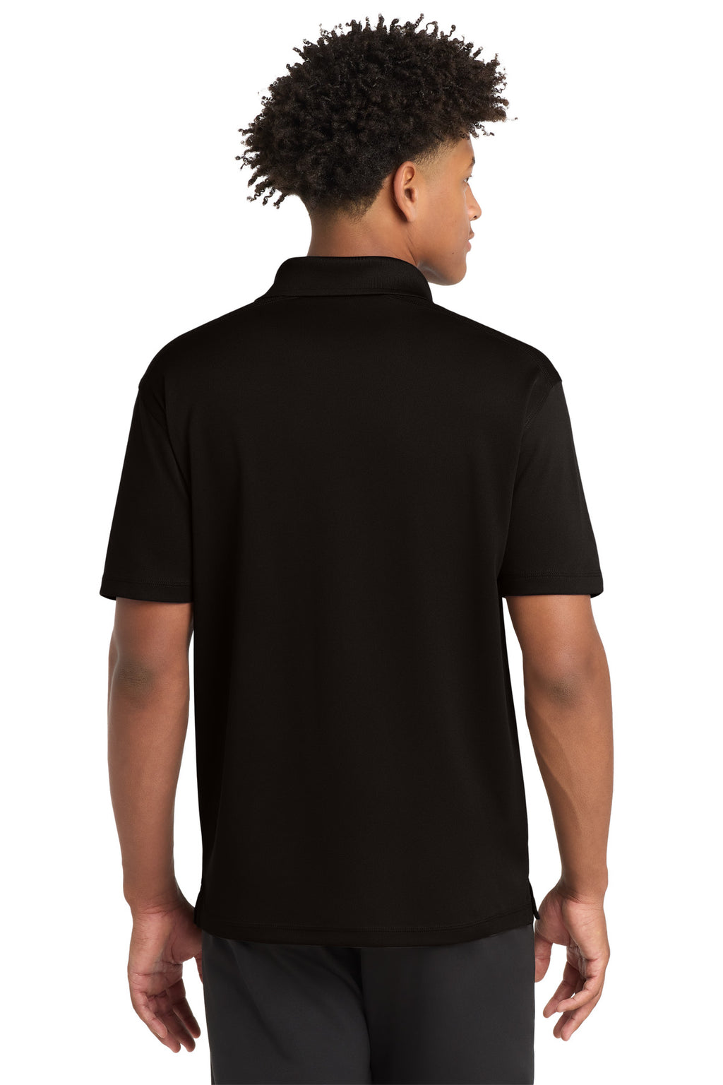 Sport-Tek PosiCharge Micro-Mesh Polo. ST680 - Black - back